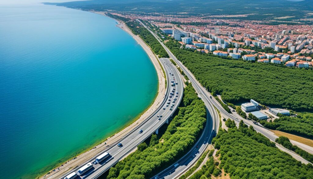 Burgas Airport to Sunny Beach Public Transportation Burgas Airport to Sunny Beach Public Transportation