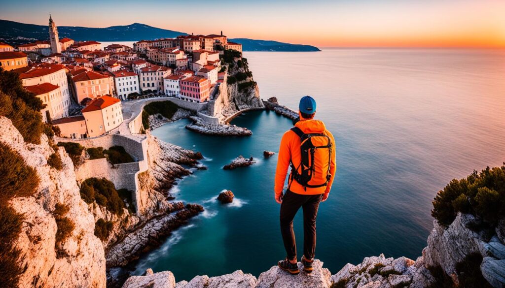 Capture serene moments on Piran hiking trails Capture serene moments on Piran hiking trails