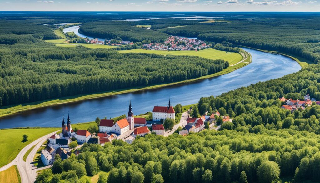 Cesis from Riga route Cesis from Riga route