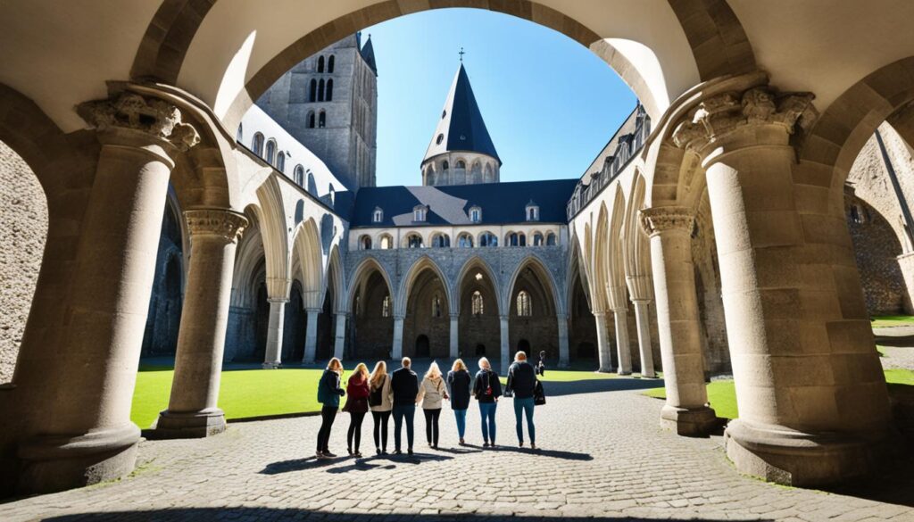 Clervaux Abbey guided tours in English Clervaux Abbey guided tours in English