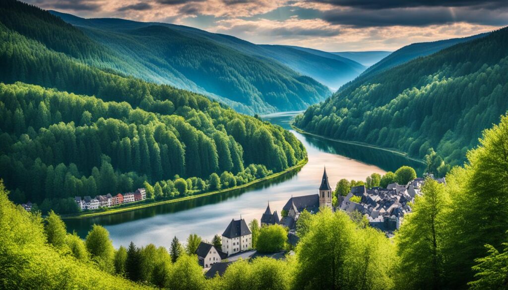 Clervaux Lake Overlook Clervaux Lake Overlook