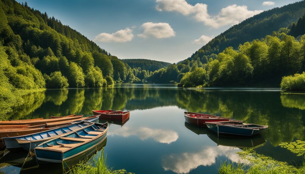 Clervaux Lake scenic photo locations Clervaux Lake scenic photo locations