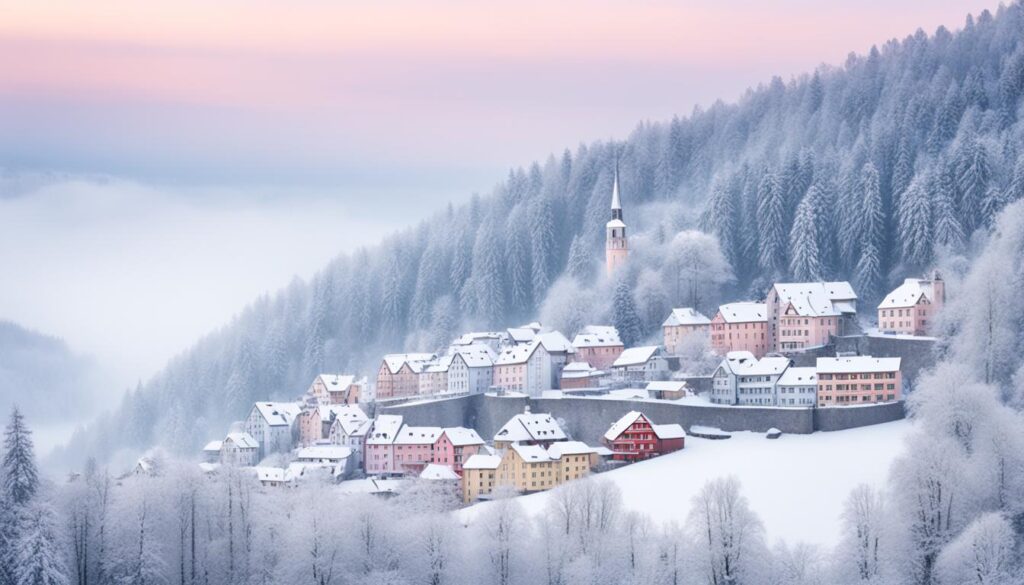 Clervaux Winter Landscape Clervaux Winter Landscape