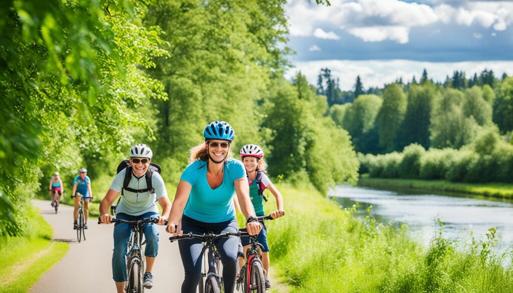 Cycling options for families in Tartu Cycling options for families in Tartu