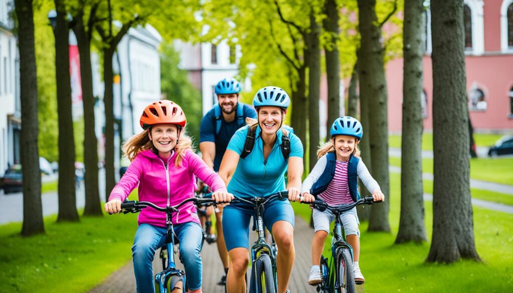 Cycling options for families in Tartu Cycling options for families in Tartu