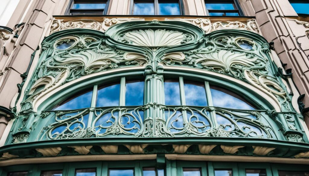 Decorative Facade in Riga Decorative Facade in Riga