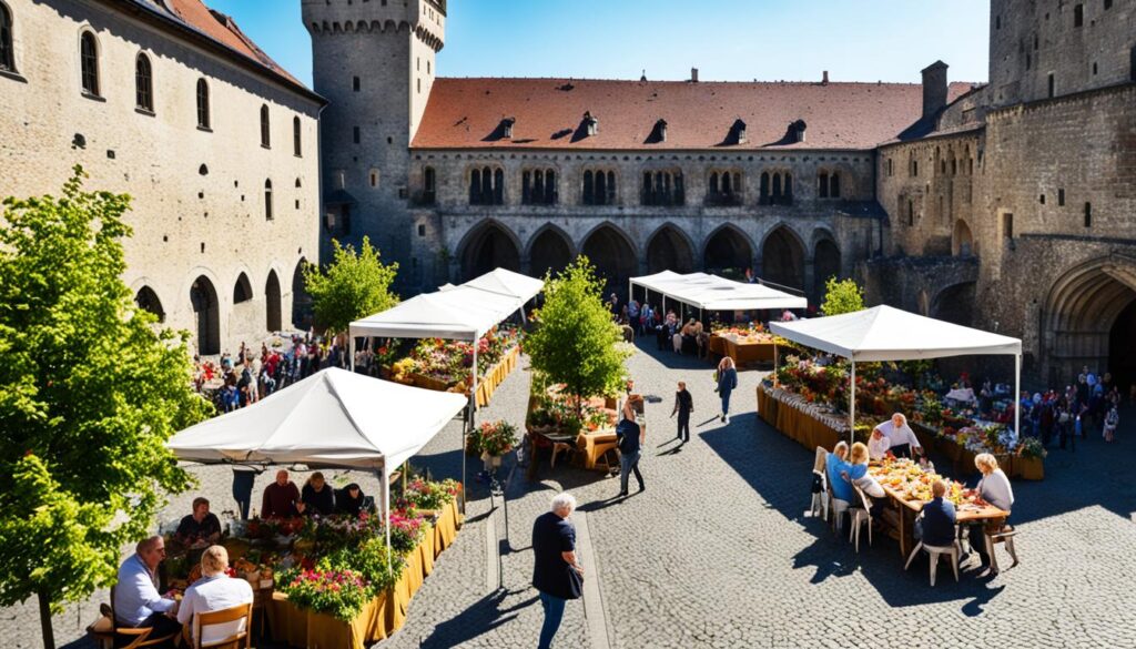 Dining and Shopping at Hunedoara Castle Dining and Shopping at Hunedoara Castle