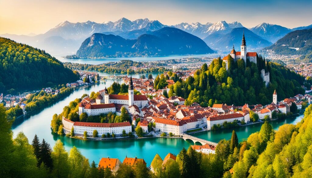 Distance between Ljubljana and Bled Distance between Ljubljana and Bled