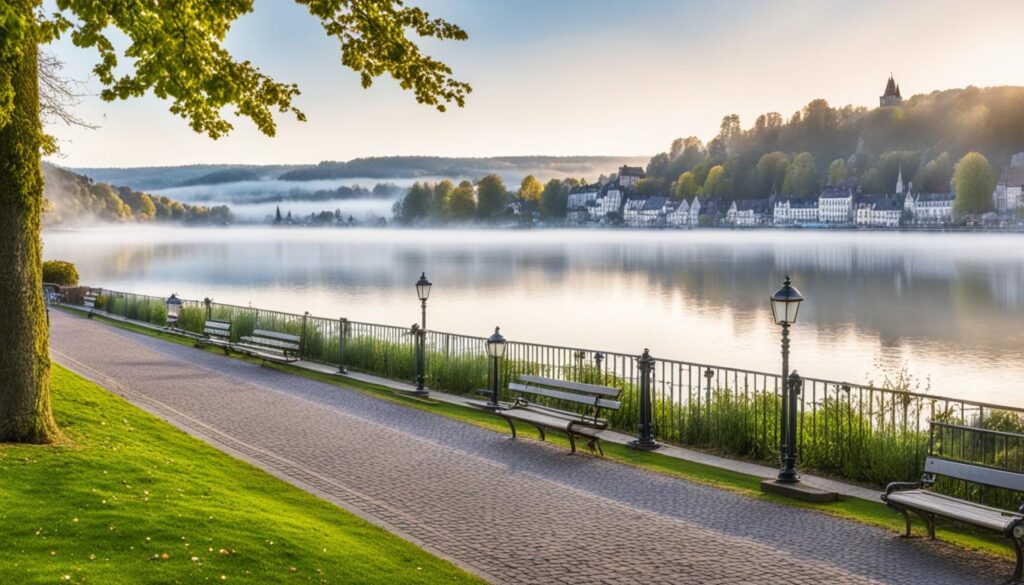 Echternach Lake Promenade Echternach Lake Promenade