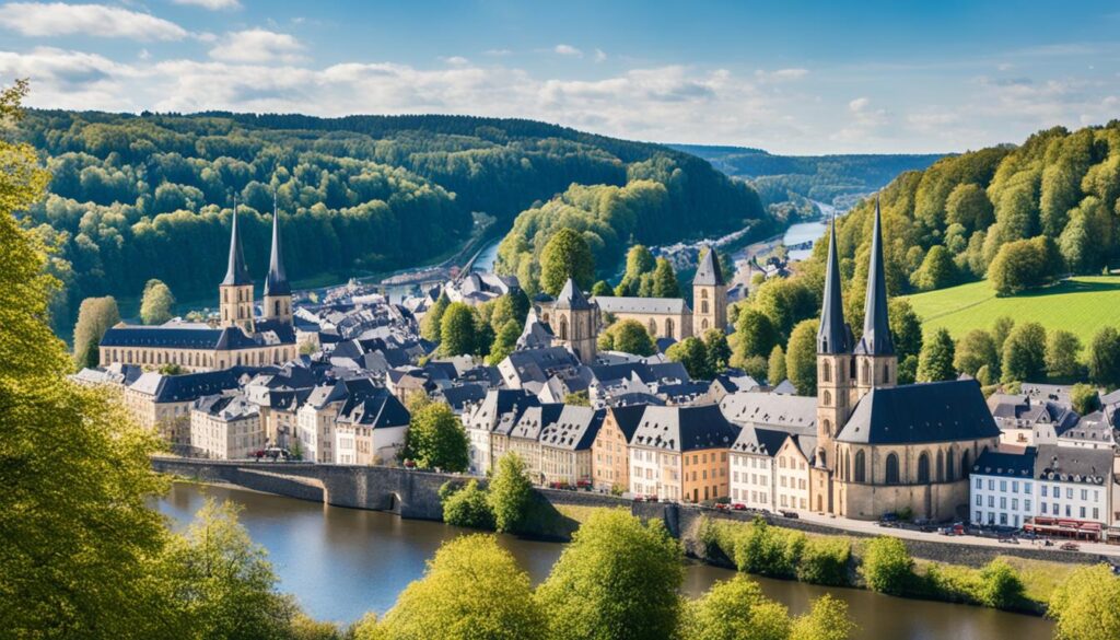 Echternach historical attractions Echternach historical attractions