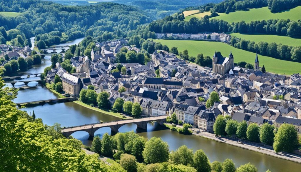 Echternach landmarks Echternach landmarks
