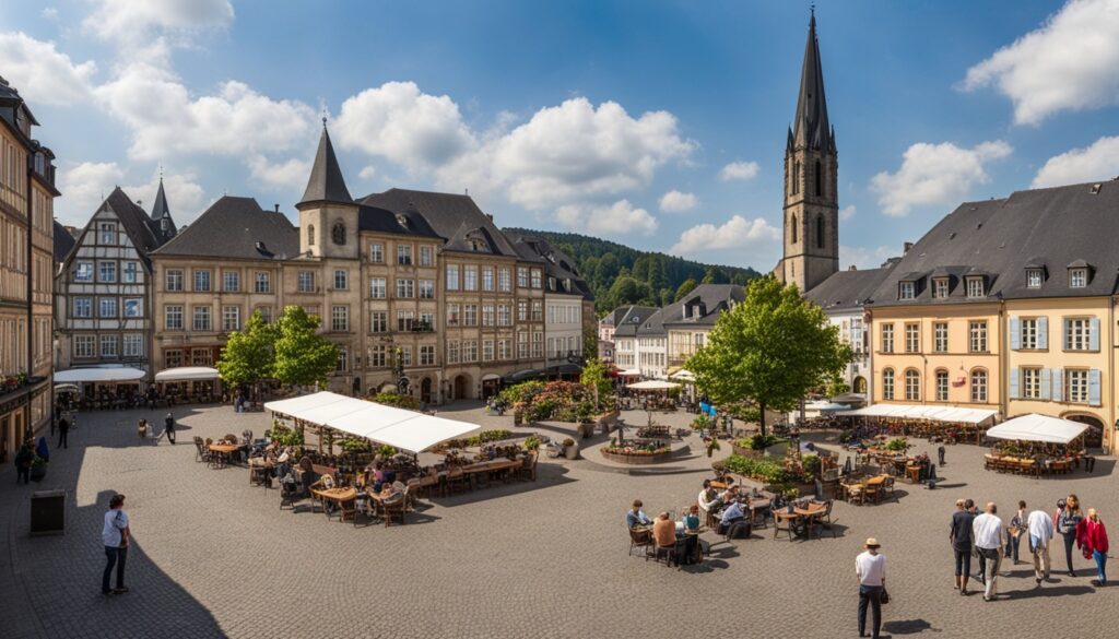 Echternach sightseeing from Germany Echternach sightseeing from Germany