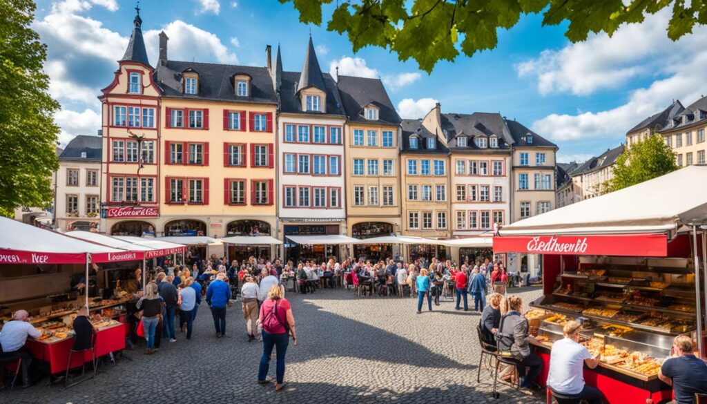 Echternach street food scene Echternach street food scene