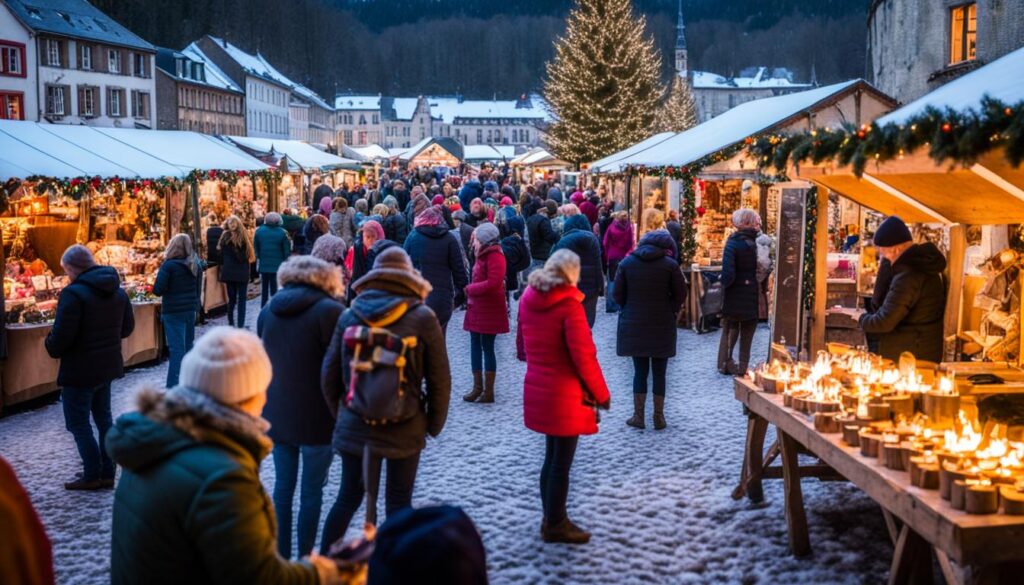 Esch-sur-Sûre Christmas market activities Esch-sur-Sûre Christmas market activities