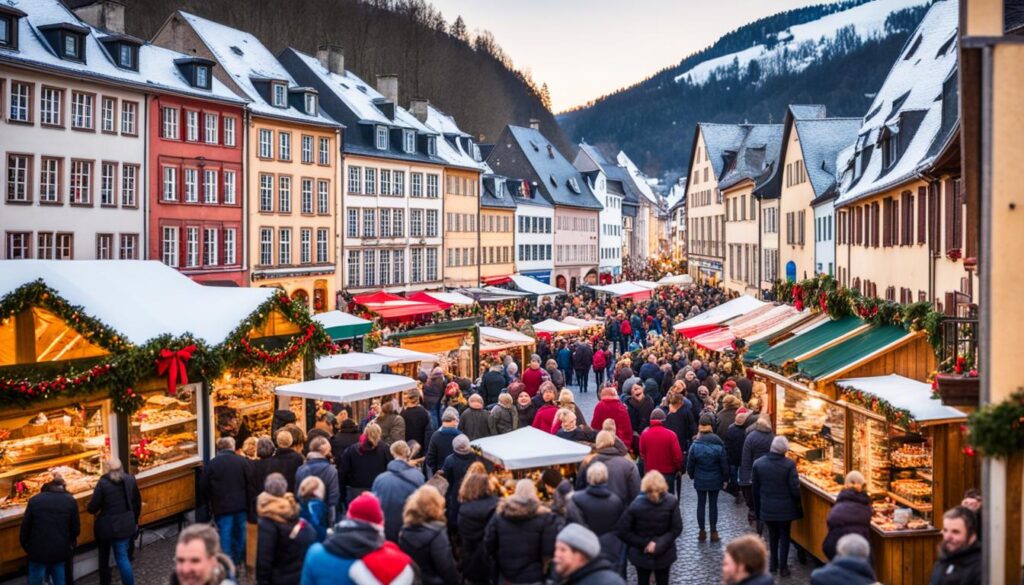 Esch-sur-Sûre Christmas market festivities Esch-sur-Sûre Christmas market festivities