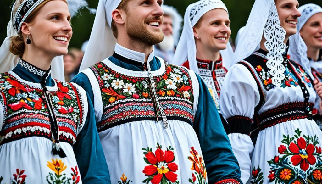 Estonian traditional costumes Estonian traditional costumes