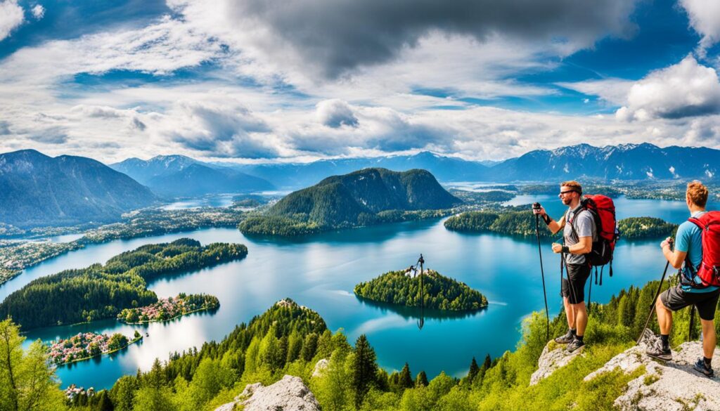 Explore Lake Bled from a viewpoint Explore Lake Bled from a viewpoint