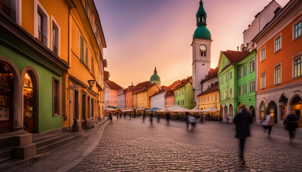 Exploring Ljubljana with limited time Exploring Ljubljana with limited time