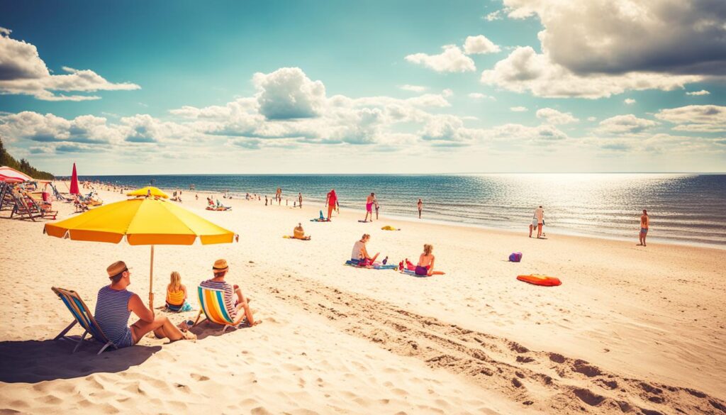 Family-friendly beach Family-friendly beach