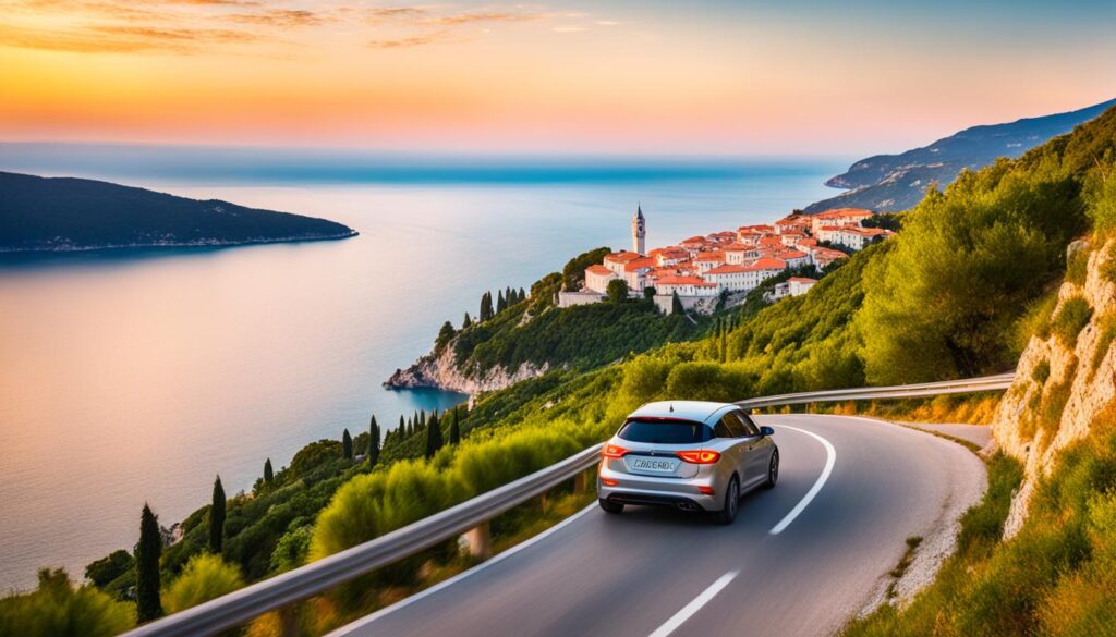 Getting to Piran by car Getting to Piran by car