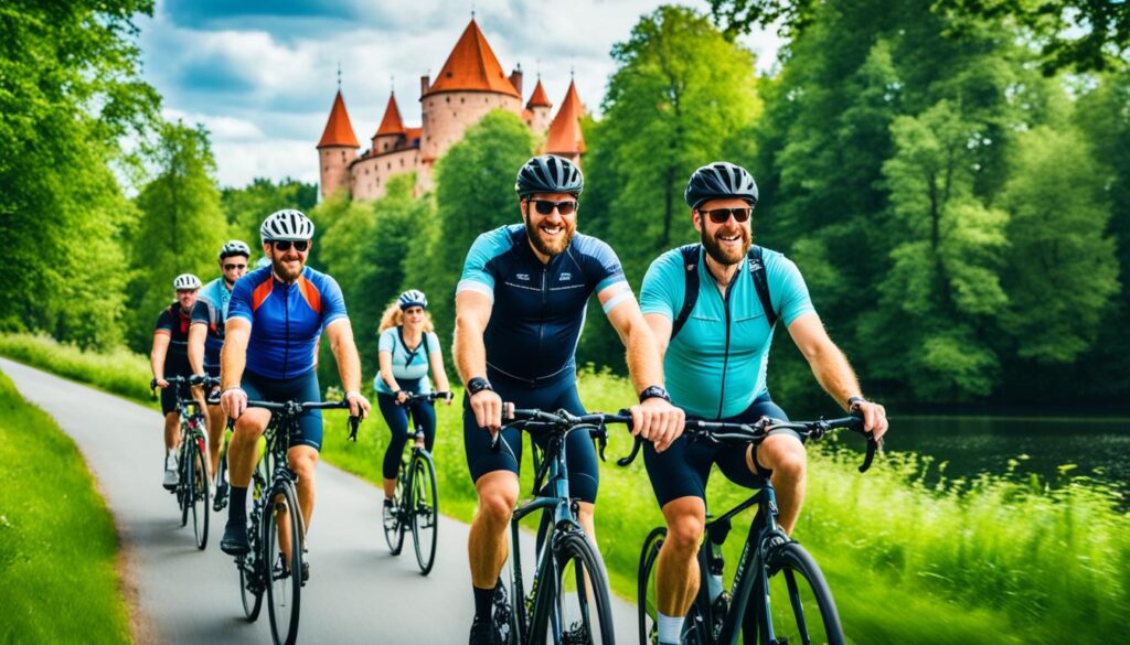 Guided cycling tours in Trakai Guided cycling tours in Trakai