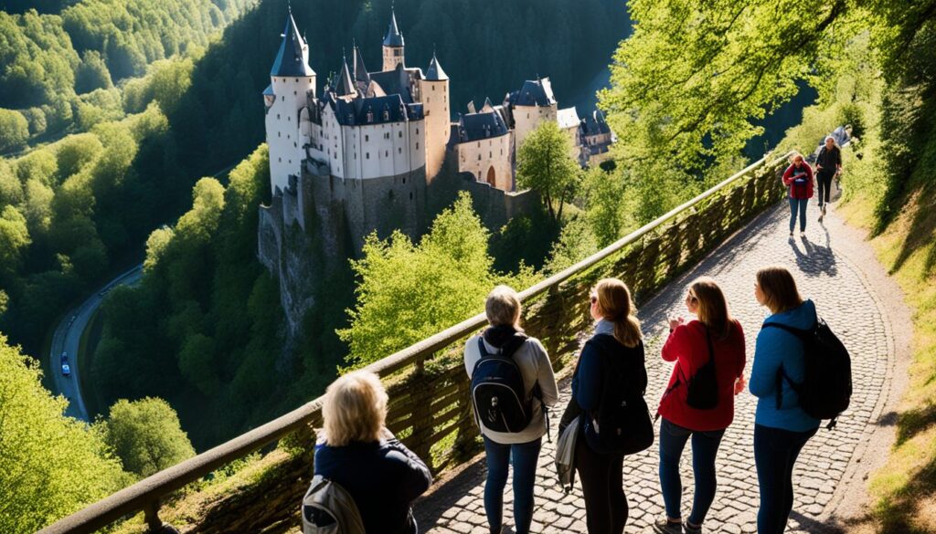 Guided tour of Vianden Castle Guided tour of Vianden Castle
