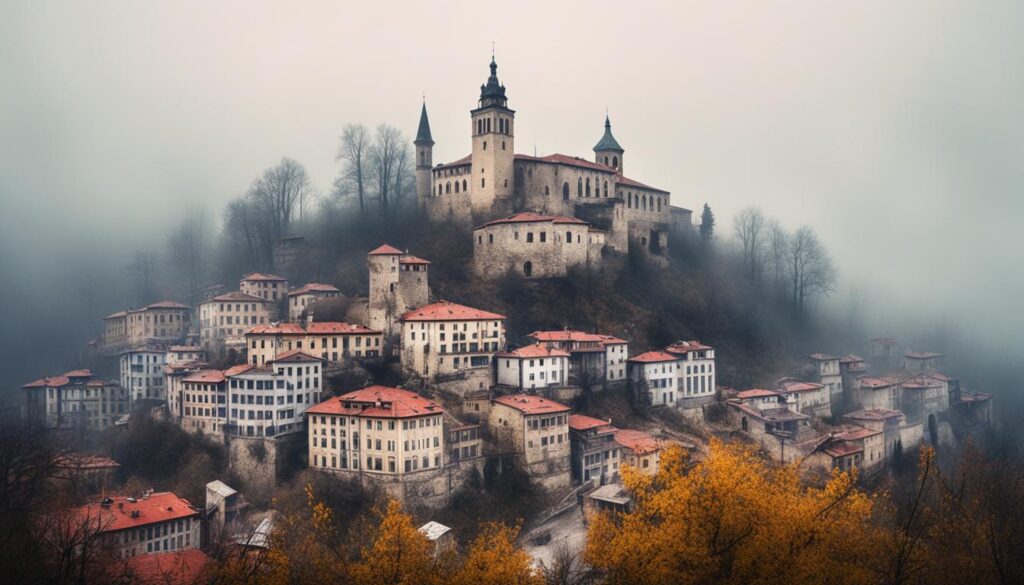 Haunted atmosphere in Veliko Tarnovo Haunted atmosphere in Veliko Tarnovo