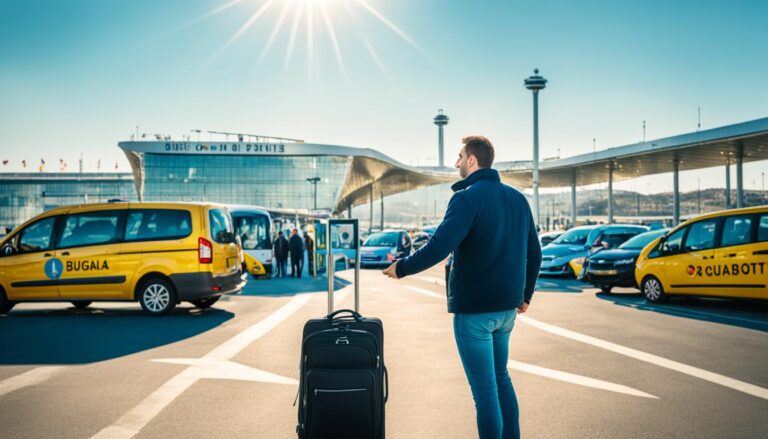How to get from Burgas Airport to the city center?