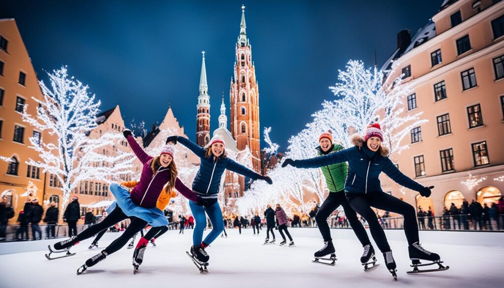Ice Skating in Riga Ice Skating in Riga