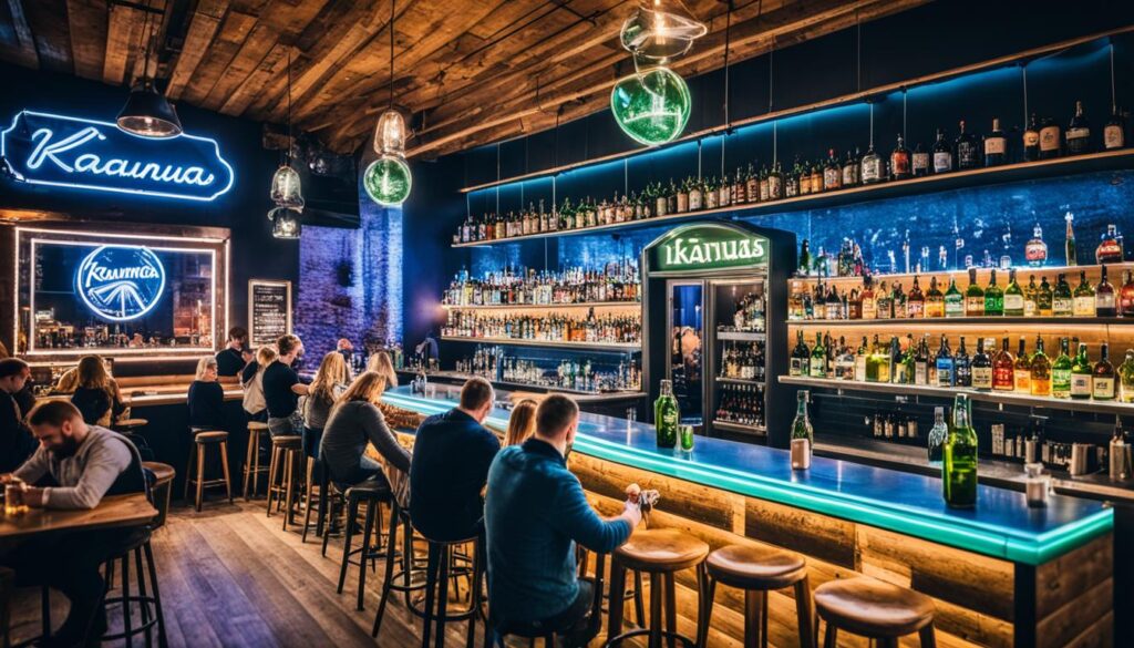 Kaunas drink scene Kaunas drink scene