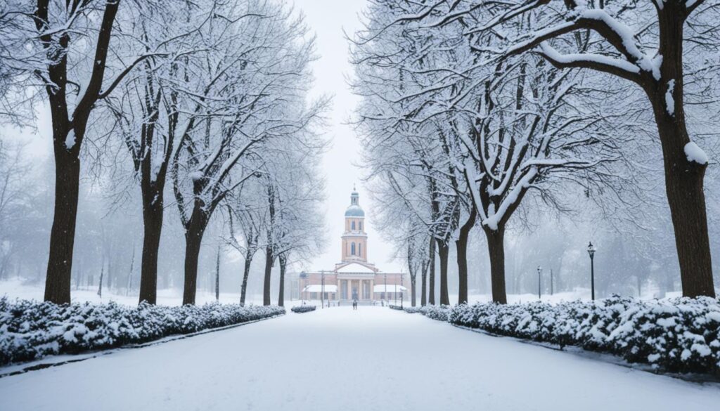 Kaunas in the Snow Kaunas in the Snow