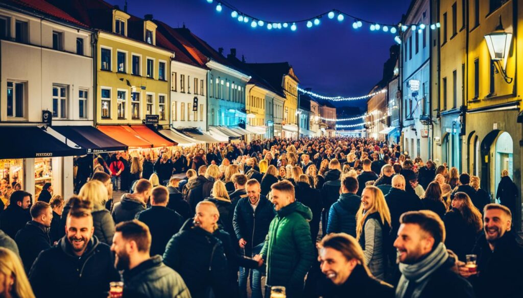 Kaunas nightlife scene Kaunas nightlife scene