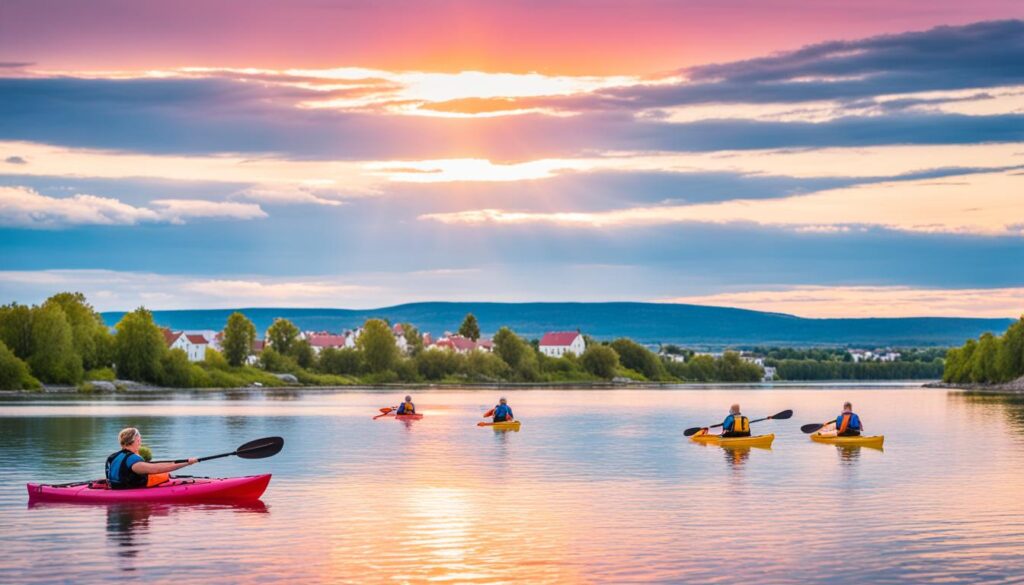 Kayak excursions in Haapsalu Bay Kayak excursions in Haapsalu Bay