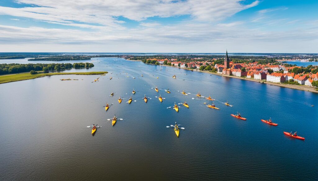 Kayaking adventures in Klaipeda Kayaking adventures in Klaipeda