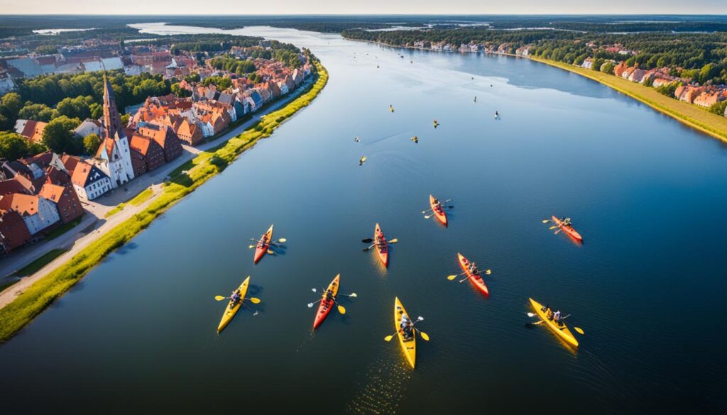 Kayaking adventures in Klaipeda Kayaking adventures in Klaipeda