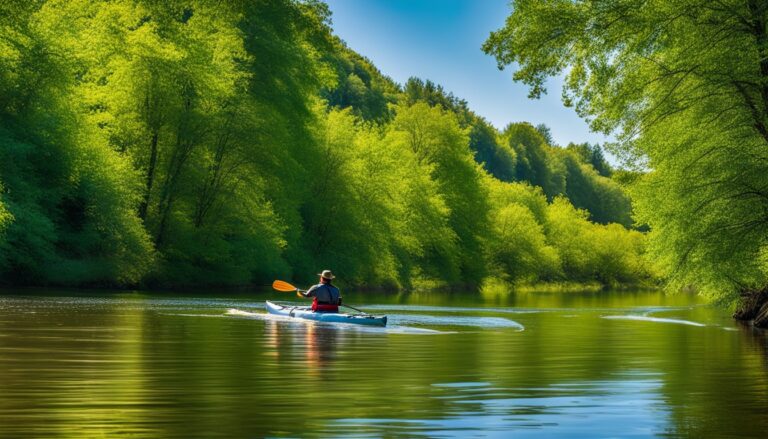 Kayaking and canoeing rentals on the Sûre River