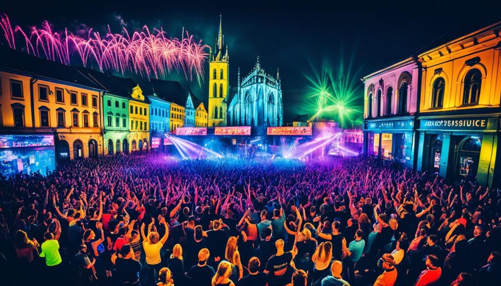 Košice's lively nightlife Košice's lively nightlife