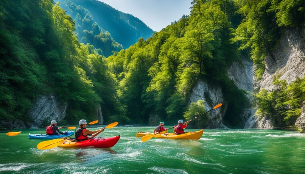 Kranj guided kayaking trips Kranj guided kayaking trips