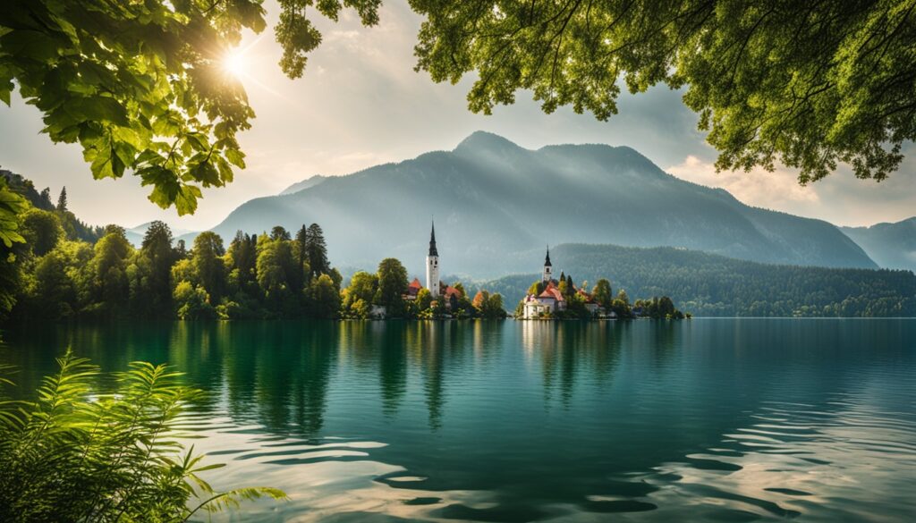 Lake Bled scenery Lake Bled scenery