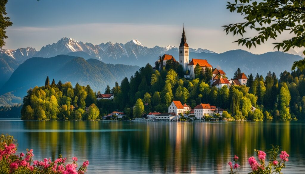 Lake Bled's Breathtaking View Lake Bled's Breathtaking View