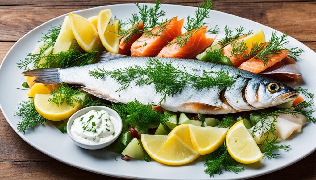 Latvian smoked fish Latvian smoked fish