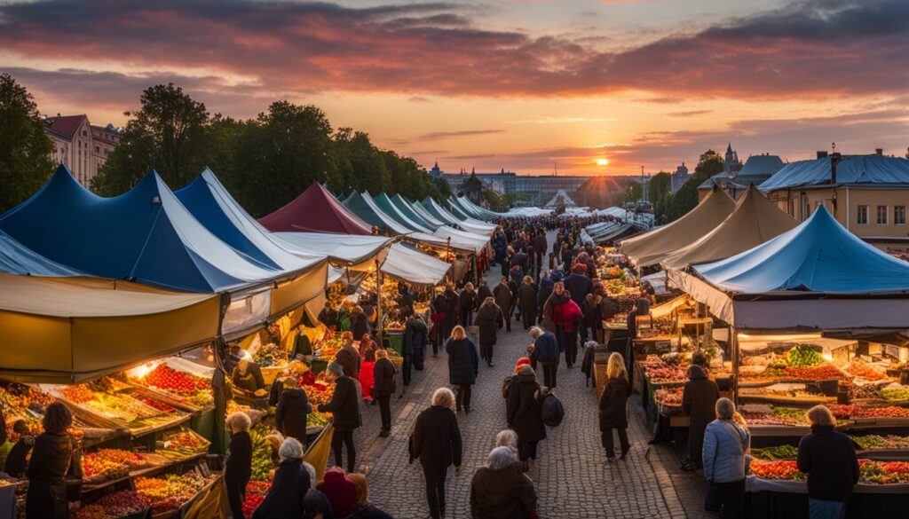 Liepaja outdoor markets image Liepaja outdoor markets image