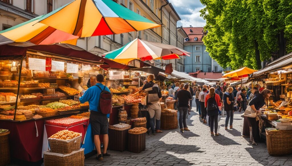 Ljubljana Food Stalls Ljubljana Food Stalls