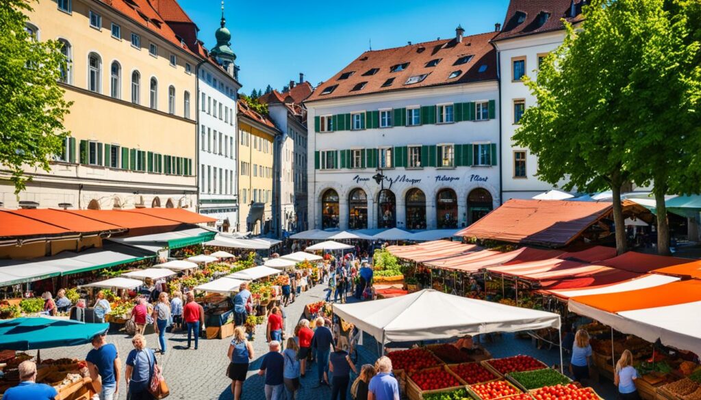 Ljubljana farmers market Ljubljana farmers market