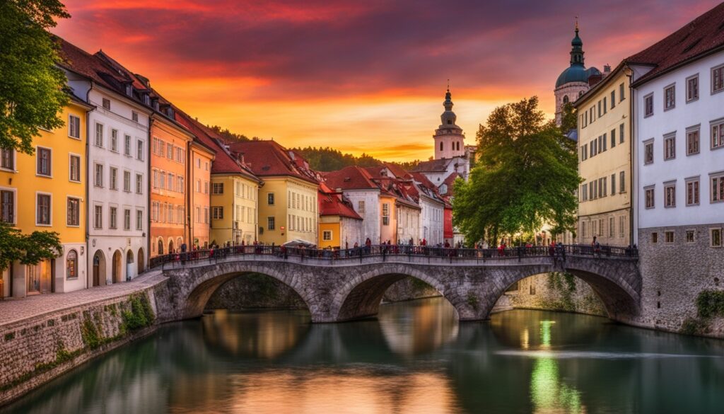 Ljubljana landmarks Ljubljana landmarks
