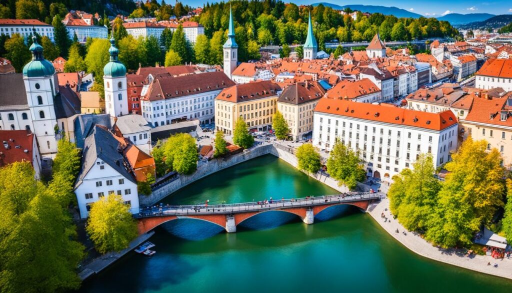 Ljubljana's Riverside Charm Ljubljana's Riverside Charm