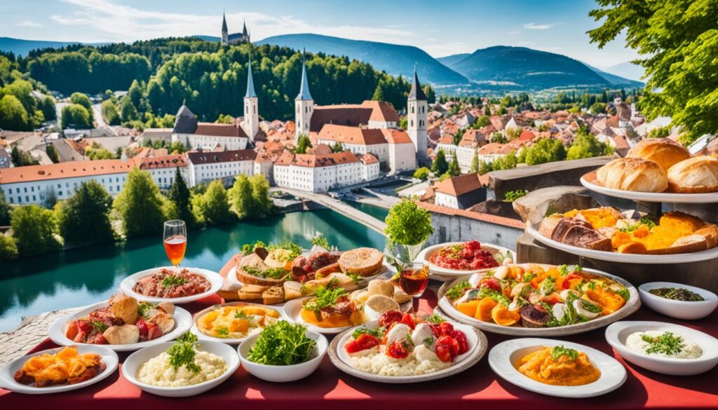 Local cuisine in Kranj Local cuisine in Kranj