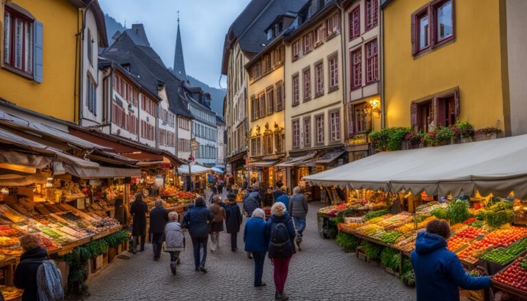 Local shops and markets in Clervaux Old Town