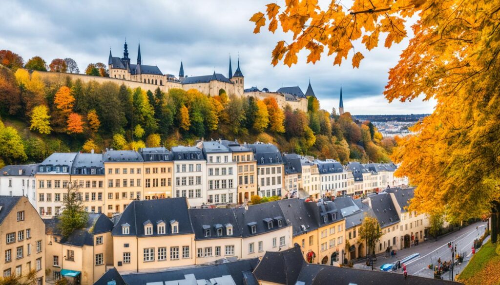 Luxembourg City Autumn Luxembourg City Autumn
