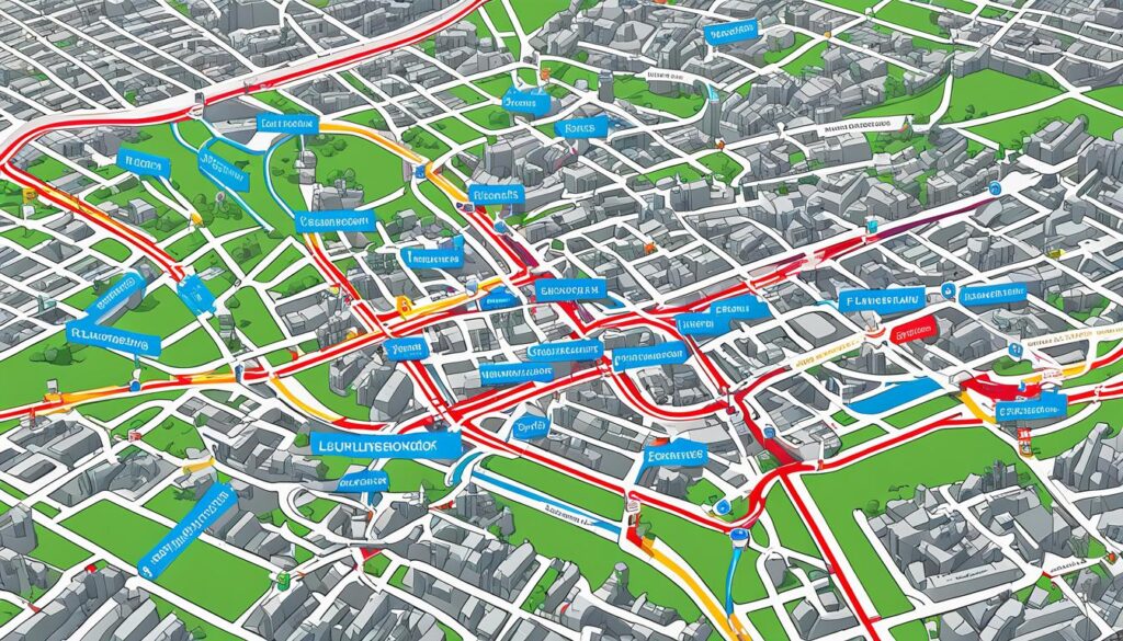 Luxembourg City transport map Luxembourg City transport map